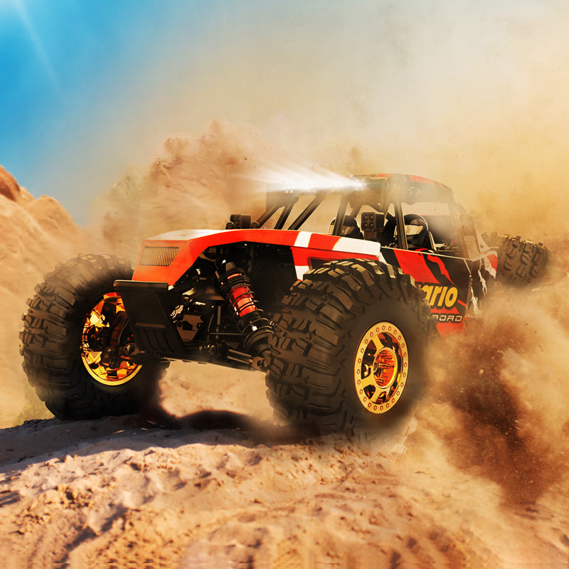 Rlaarlo 1/12 RTR Brushless RC Desert Truck , Max 45MPH Fast RC Cars，AM-D12