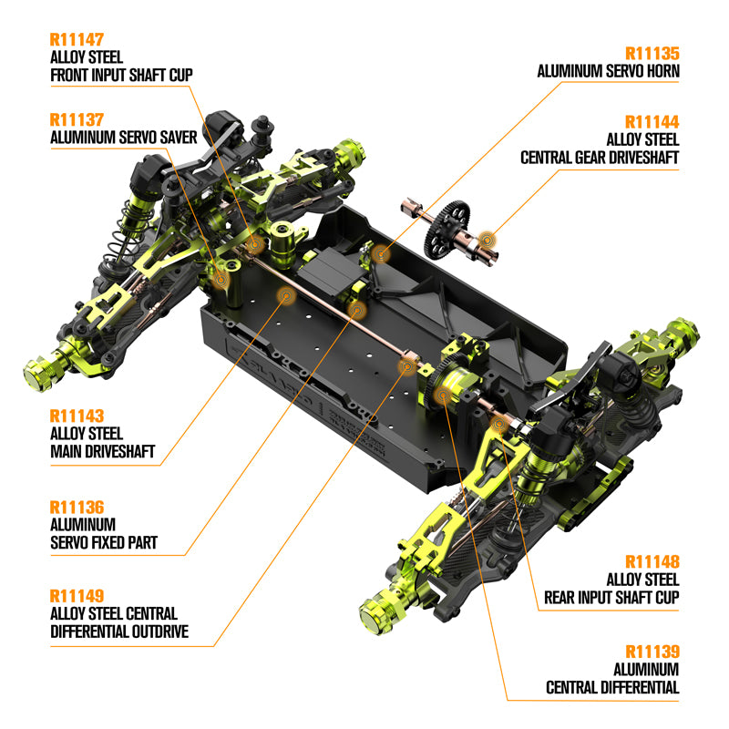 Adjustable Motor Mount For RZ001