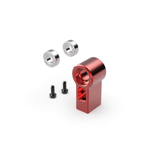 Aluminum Center Driveshaft Support Set Red For AK-917