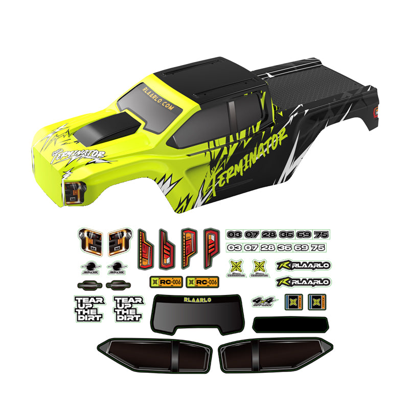 Car Body, PVC, Green For RZ001