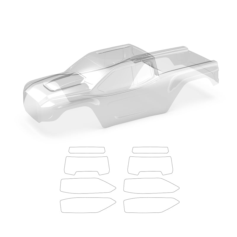 Car Body, PC, Transparent For RZ001