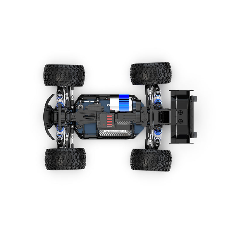 Rlaarlo 1/14 Hobby RC Brushed Monster Truck, 50-70 KPH RTR,RLR-14005